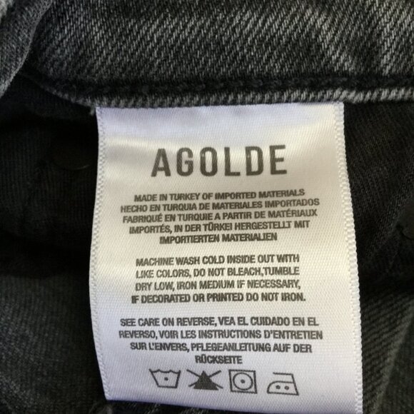 Agolde Toni Mid Rise Straight Jean 29 - Picture 6 of 10